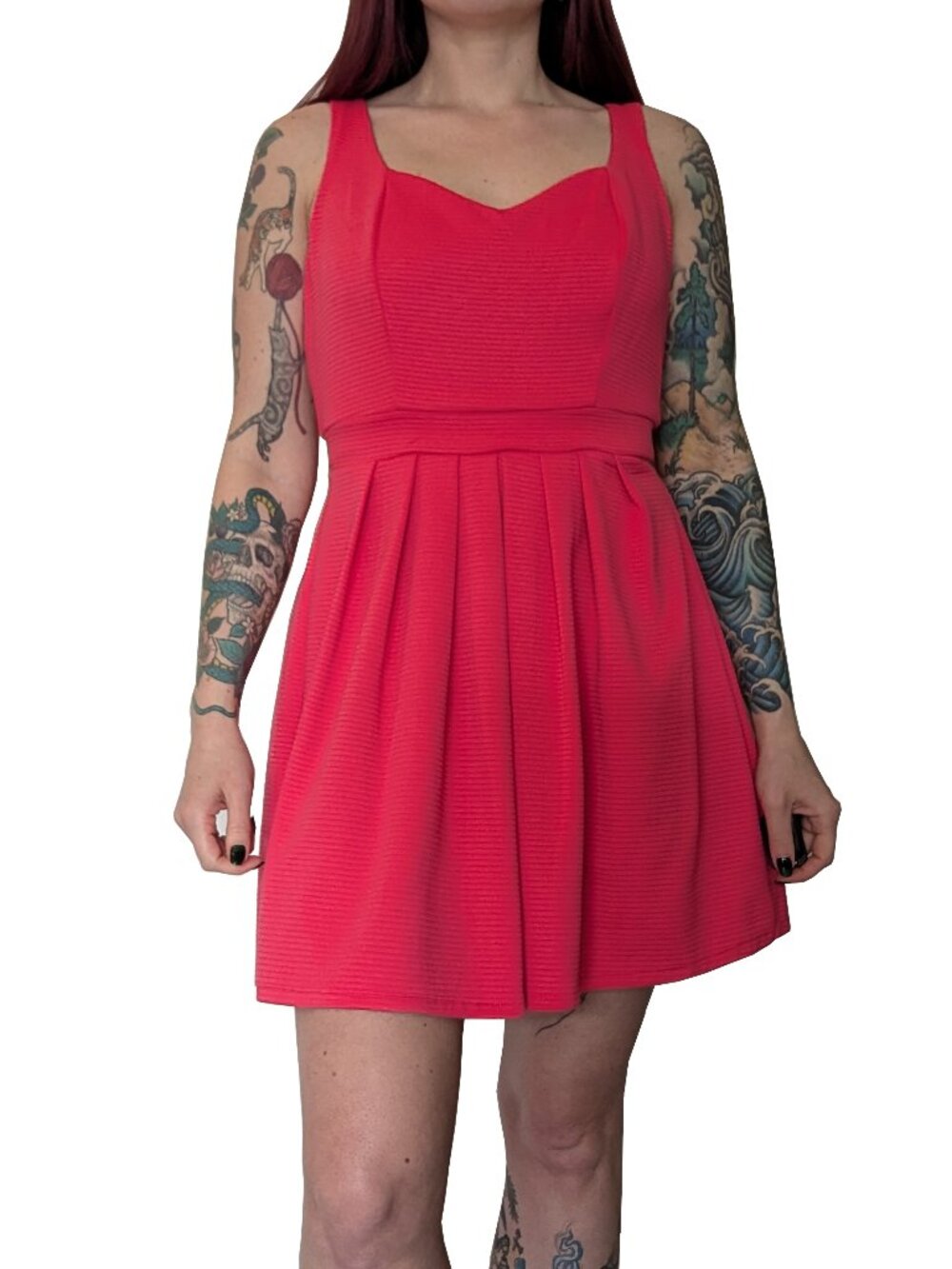 L'Amour Pink Sweetheart Mini Dress | M
